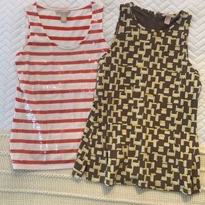 Two lovely banana republic shirts being sold as a pair